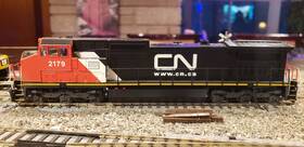 10002311 Atlas Ho Canadian National Dash 8-40cw Cn # 2179 Dcc Ready