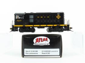 10003985 Atlas Ho Scale Erie Railway Hh600/660 Diesel #303 With Dcc And Sound