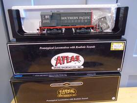 10003994 Atlas Ho Dcc With Esu Sound Southern Pacific Hh600/660 Diesel Needs Repar
