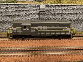 1408-1 Atlas O Scale New York Centra Gp-9 Diesel With Tmcc Sound And Cruise Rd #5974