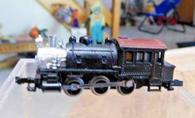 2186 Atlas N-scale 0-6-0 Saddle Tank Switcher Steam Locomotive. Parts Conditon
