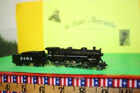 Atlas 2675 N Scale 2-8-2 Locomotive #2675 And Tender #3484 - Tested Good