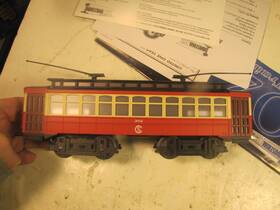 1008166a Atlas 3009986 Industrial Rail # 382 Trolley Car Original Box