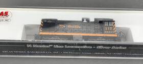 40002141 Atlas N Scale Master Silver Alco S2 Diesel Locomotive Rio Grande #117 Dnr N0605