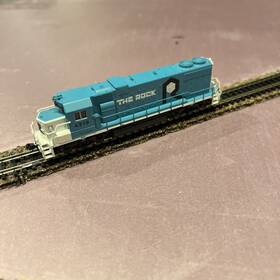 Atlas 40003610 N Scale Model #40003610 Rock Island Gp38-2 Locomotive Dcc Equiped #4319