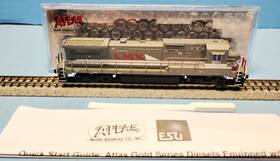 40005167 Atlas 8-40b Lmx Road 8554 Dash Dcc And Sound-n Scale/used