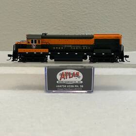 44724 Atlas N Scale Great Northern Gn U25b #2505 Simplified Orange Dc Read