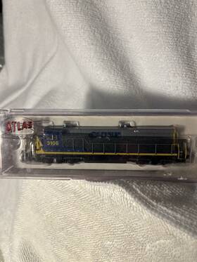 B23-7 Atlas 4727 N Scale # 49716 Csx Road 3106. Used In Original Case