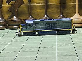 47675 Atlas N Dcc Ready Gp 38 Csx #2625 Great Condition Used