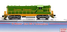 48091 Atlas N Gp-7 Illinois Terminal It # 1505 Dcc Ready