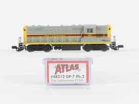Atlas 48212 N Scale El Erie Lackawanna Gp7 Diesel Locomotive #1241