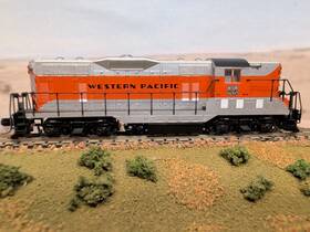 Pn48237 Atlas 48237 N Scale Emd Gp7 Western Pacific #710 Diesel Locomotive
