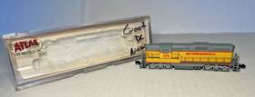 48232 Atlas 48323 N Scale Locomotive #48232 Gp-7 Ph. 2 - Custom Painted Road #105 Tested