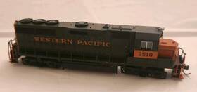 Gp-40 Atlas 48506 N Scale Diesel Locomotive Western Pacific #3510