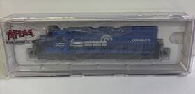 Gp-40 Atlas 48517 #48517 Conrail #3021 N Scale Locomotive