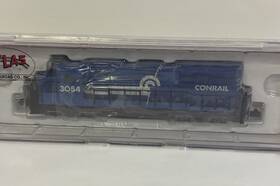 Gp-40 Atlas 48518 #48518 Conrail #3054 N Scale Locomotive