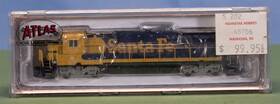 8-40b Atlas 48706 N Dash Santa Fe No # Blue/yellow - Dcc Ready