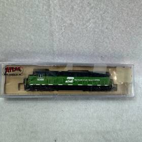Sd-60 Atlas 49001 N Scale Burlington Northern #49001 Diesel Locomotive Engine