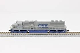 Sd-60 Atlas 49010 N Scale Diesel Locomotive Csx Transportation #8700 Dc