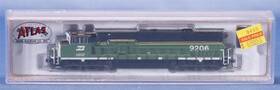 Face-bn9206-runs Atlas 49207 N Burlington Northern Emd Sd-60m White Good