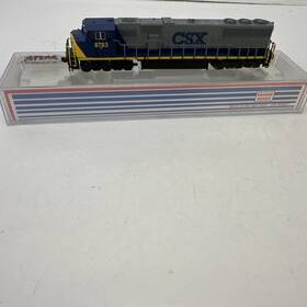 Sd-60m Atlas 49261 N Scale Diesel Locomotive Csx Transportation #8783 Dc
