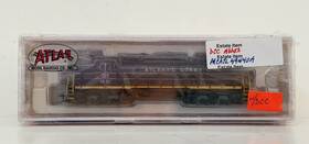 Sd-35 Atlas 49440 N Scale Canadian Atlantic Coast Line Loco With Dcc #1021