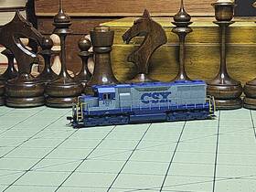 49442 Atlas N Dcc Ready Csx #4527 Sd 35 Original Box Used Great Shape
