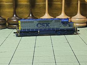 49443 Atlas N Dcc Ready Csx #4586 Sd 35 Original Box Beautiful Condition