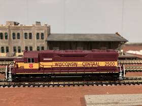 Sd-35 Atlas 49457 N Scale 49467 Wisconsin Central Wc 2500 Dc Locomotive