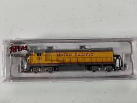 B23-7 Atlas 49728 49727 N Scale Locomotive Decoder Ready - Union Pacific # 121