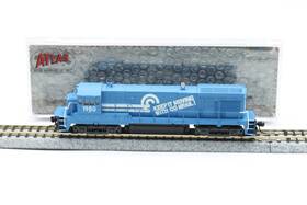 B23-7 Atlas 49736 N Scale Ge Diesel Locomotive Conrail Keep It Moving Cr 1980 Dc