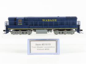 H24-66 Atlas 51619 N Scale Wab Wabash Trainmaster Diesel Locomotive #599