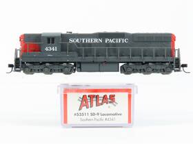 53511 Atlas N Scale Sp Southern Pacific Sd9 Diesel Locomotive #4341
