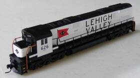 C-628 Atlas 54061 N Scale #54061 Alco Lehigh Valley Lv #626 Dc Analog/decoder Ready