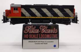 550258 Atlas Ho Canadian National Mlw C424 Phase Iii Diesel Locomotive #3208 Ln