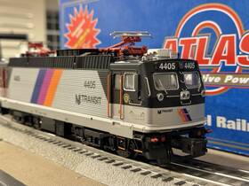 Alp-44 Atlas 6205-2 O Scale Electric Locomotive Njt #4405