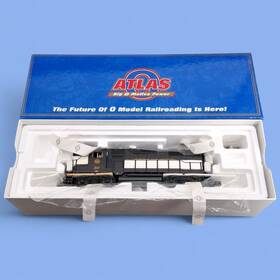 1107-1 Atlas 642988110717 Big O Gp-35 Diesel High Nose Norfolk And Western #207 Rail Sounds