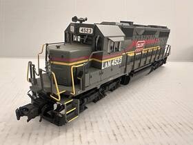 6826-2 Atlas O Sd-35 Loco Family Lines L&n #4523 3 Rail Tmcc Powered