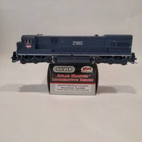 2980 Atlas 732573073777 Master Silver #7377 Missouri Pacific U30c Phase 3 Locomotive Mp