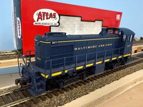 9077 Atlas 732573087392 Locomotive 8739 S-4 Baltimore And Ohio Ho Engine New Road #9077