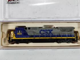8-40b Atlas 732573487468 N Scale 48746 Csx Dash Diesel Locomotive Csxt #5933 Factory Dcc