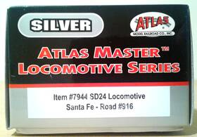 Sd24 Atlas 7944 Ho Scale Emd Santa Fe Atsf #916