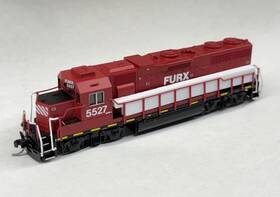 40005626 Atlas 840245232039 N Dcc Esu Loksound Furx First Union Gp-38 Diesel Loco 5527 Csx Up