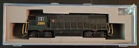Atlas 843375018689 #40000226 N Scale Master Line Gp-38 Low Nose Locomotive Prsl #2001