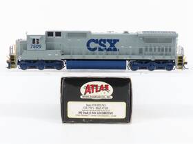10000763 Atlas 843375021504 Ho Master Gold Csx Inch Yg Dash 8-40c Diesel #7509 With Dcc And Sound