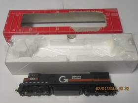 U33c Atlas 8545 Ho Scale Guilford Delaware And Hudson Diesel Locomotive #651