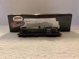 5115 Atlas 8871 Classic #8871 Ho Scale C And O Alco Rs-1 Diesel Locomotive #5115 Dc Tested