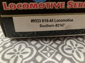 H16-44 Atlas 9570 Master 9533 Southern Ho Scale Locomotive Road #2146 Factory Dcc