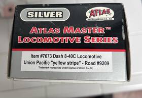Atlas Atl10004192 Inch Silver Ho Ge C40-8 Dash 8-40c Union Pacific Up #9209 Dc Led