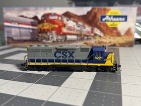 Atl40005252 Atlas N Emd Gp40 Csx Transportation #6221 - Dc Only No Box